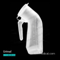 1000 ml abgeschlossenes transparentes Urinal mit Deckel